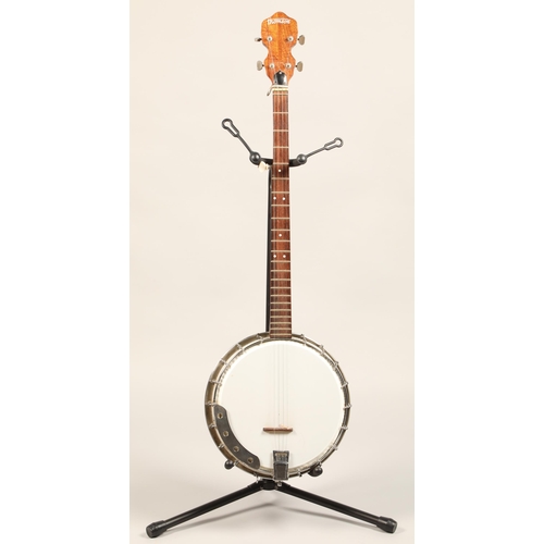 312 - Thomson five-string resonator banjo