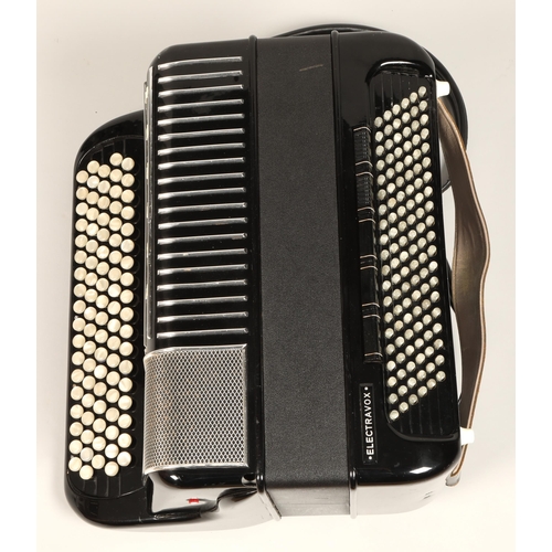 341 - Hohner Electravox N Accordian, in case