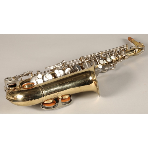 319 - King Cleveland Alto Saxophone, stamped King Cleveland 613 USA on the bell, further stamped 770209, i... 