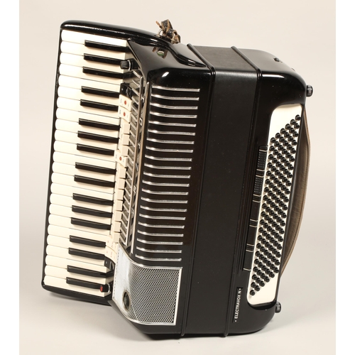 340 - Hohner Electravox N Accordian, in case