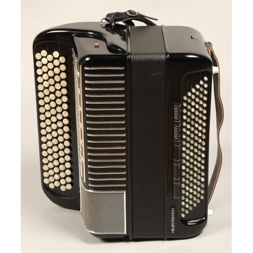 341 - Hohner Electravox N Accordian, in case