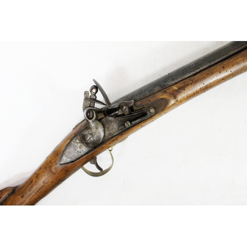 1510 - 19th century Brown Bess type musket, the plate stamped 'Tower' and with crown mark, barrel length 94... 