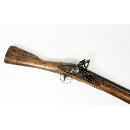 1510 - 19th century Brown Bess type musket, the plate stamped 'Tower' and with crown mark, barrel length 94... 