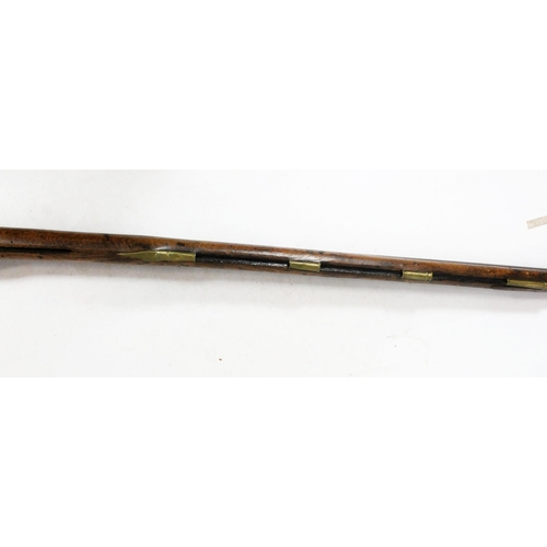 1510 - 19th century Brown Bess type musket, the plate stamped 'Tower' and with crown mark, barrel length 94... 