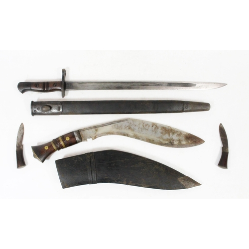 1516 - British WWI P13 sword bayonet the fullered blade with ricasso stamped '1913 1 16 REMINGTON' for Janu... 