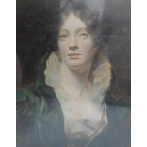 324 - After Sir Henry Raeburn (British, 1756 - 1823)Portrait of Mrs James Smith of Jordanhill, c. 19th cen... 