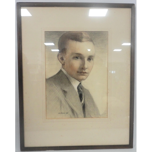 327 - James Paterson RSW RSA RWS (Scottish, 1854 - 1932)Portrait of Archibald SmithSigned and dated indist... 