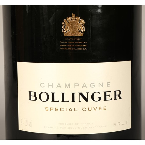 291 - Bollinger Salmanazar 9 litre, labelled 'Champagne Bollinger Special Cuvee 9L-12% vol in red box