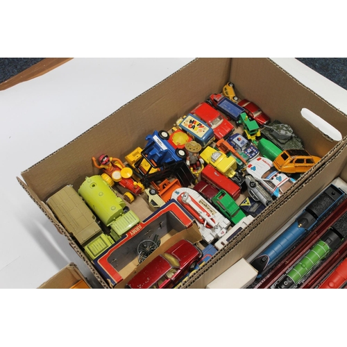 1039 - Vehicles models to include Atlas Edition locomotive models, Matchbox Collectibles, Crescent Toys 124... 