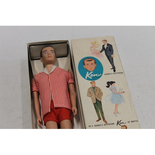 1078 - 1960s Mattel Inc Toymakers Barbie doll Barbie's Boyfriend Ken no: 750 'Brunette' Teen Age Fashion Mo... 