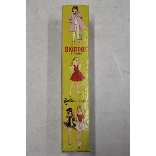 1079 - 1960s Mattel Inc Toymakers Barbie doll Barbie's Little Sister Skipper no: 950 'Brunette' Teen Age Fa... 