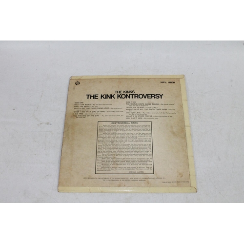 1659 - The Kinks Kontroversy UK first pressing 1965 mono on Pye label with laminate front, matrix NPL 18131... 