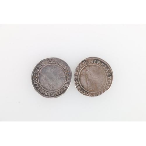 1373 - IRELAND King James I (1603-1625) hammered silver shilling, mm rose, either S6515 or S6516 and anothe... 