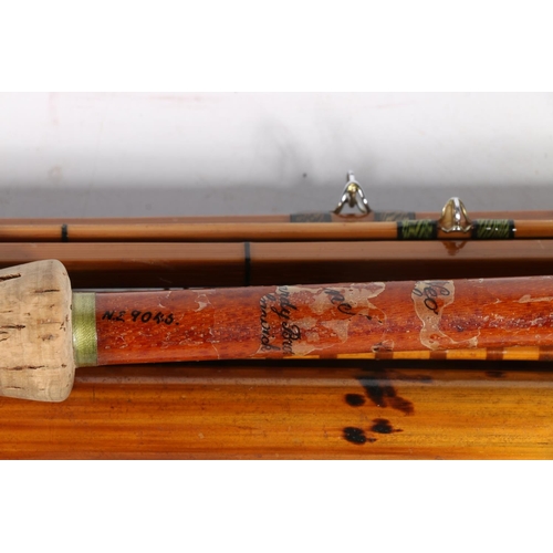 1195 - Hardy Brothers of Alnwick 'Neo ...' two piece fishing rod 8.5' #NE8046. Hardy Bros of Alnwick 'Neo C... 