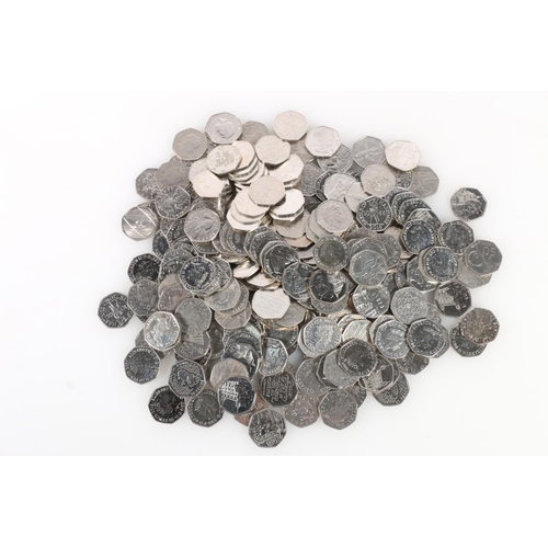 1309 - UNITED KINGDOM 500 grade silver (1920-1946) coins from circulation including florins, shillings etc.... 