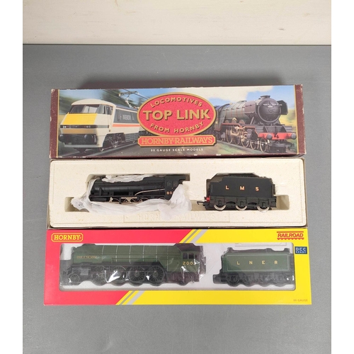 287 - Hornby Railways. Two boxed 00 gauge locomotives to include a Class P2 2-8-2 2001 