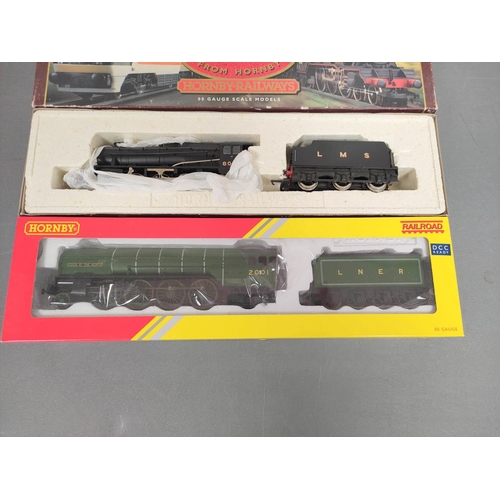 287 - Hornby Railways. Two boxed 00 gauge locomotives to include a Class P2 2-8-2 2001 