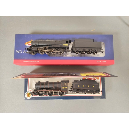 297 - Bachmann Branchline. Two boxed 00 gauge locomotives to include a 32-254A WD Austerity 2-8-0 77003 in... 