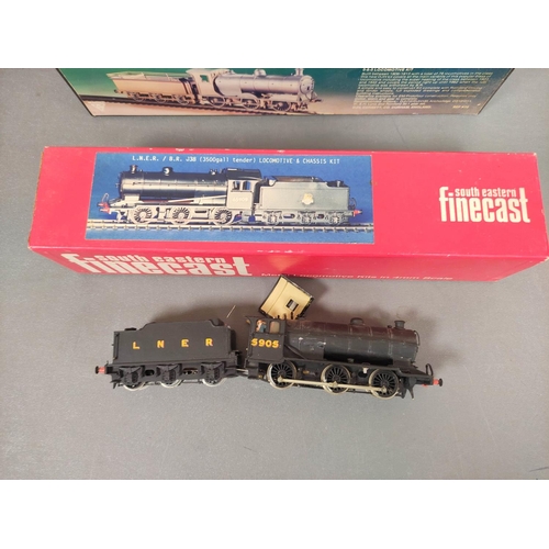 298 - Three boxed 00 gauge locomotives to include a DJH NBR Class 0-6-0 locomotive and tender (A/F) R... 