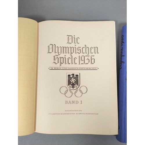 385 - 1936 Summer Olympics Olympia 1936 Band I & Band II German Games Books