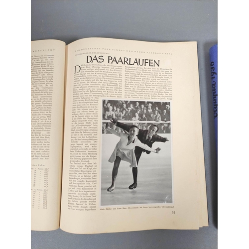 385 - 1936 Summer Olympics Olympia 1936 Band I & Band II German Games Books