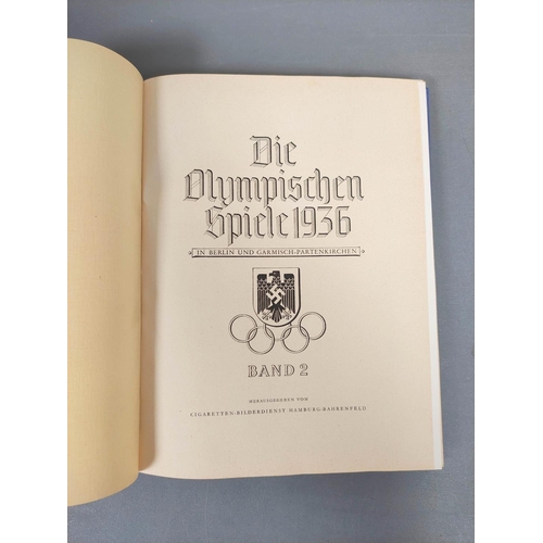 385 - 1936 Summer Olympics Olympia 1936 Band I & Band II German Games Books