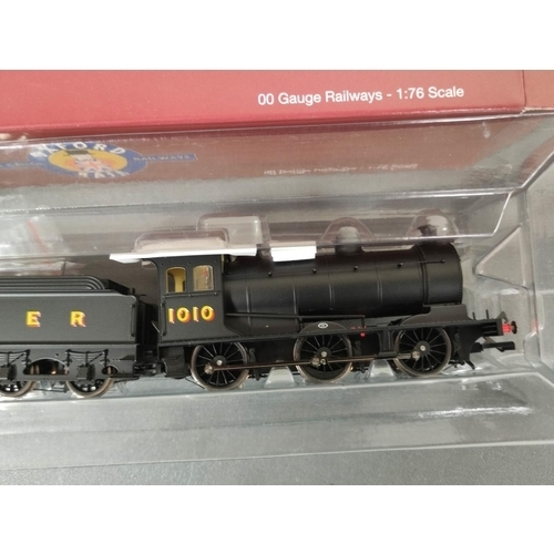 293 - Oxford Rail. Boxed 00 gauge Class J27 0-6-0 1010 locomotive and tender in LNER black - Digital sound... 