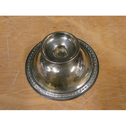 182 - George V silver sweet meat dish by James Dixon and Sons Sheffield 1922. Height 5cm 79.7g.