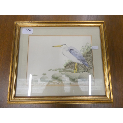 380 - John JenmanHeron watercolour