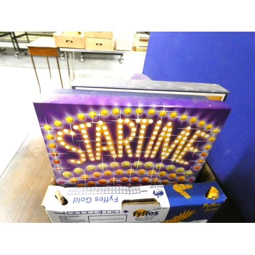 388 - Large box of box set LP records.