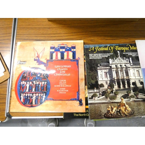 400 - Large box of classical LP records.