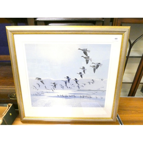 406 - Limited edition pencil signed print by Philippa Scott.