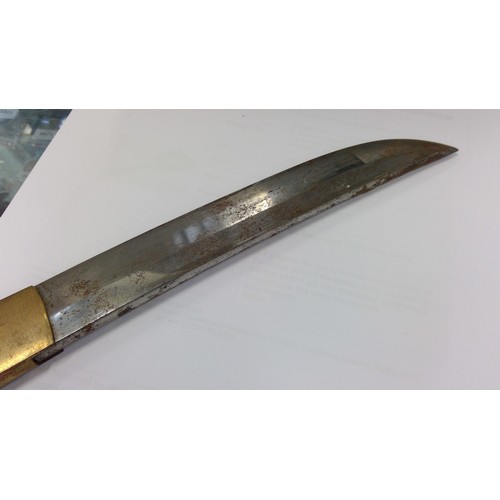 1524 - Japanese tanto blade, overall length 32cm.