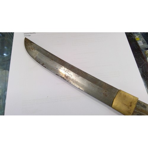 1524 - Japanese tanto blade, overall length 32cm.