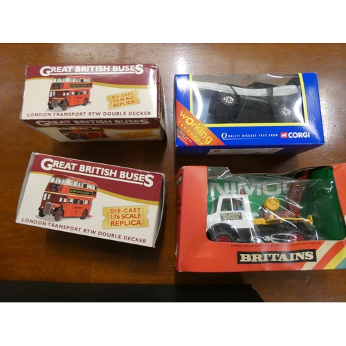 398 - Box of die cast cars.