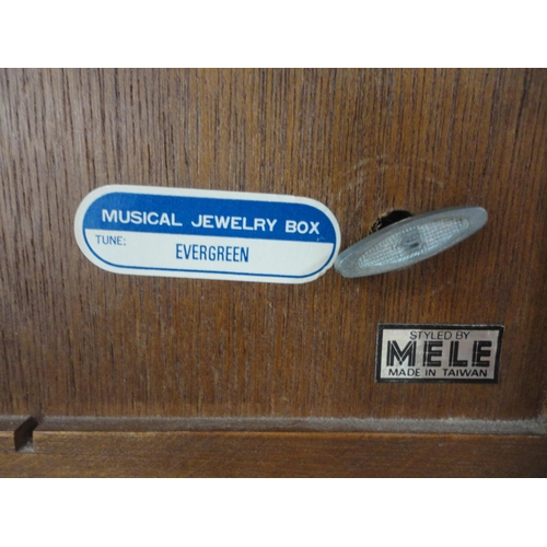 11 - Jewellery cabinet, anniversary clock, soda syphon etc.