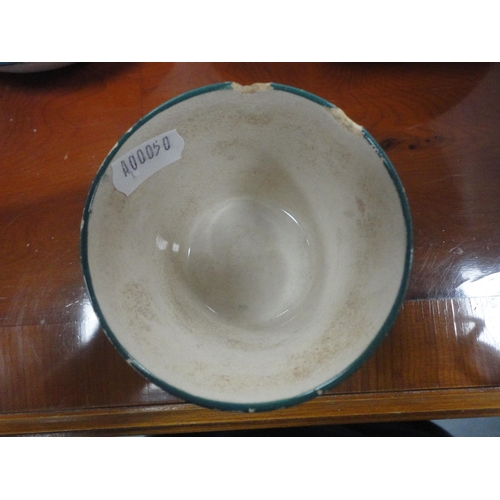 12 - Group of Wemyss pottery to include a lidded preserve pot, tea cup and saucer, egg cup, strainer and ... 