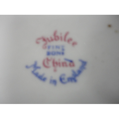 15 - Group of Belleek-style porcelain, various makers, to include harp ornaments, also a Belleek vase and... 