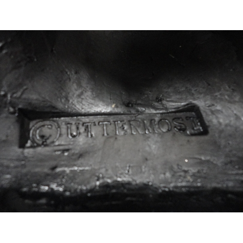 27 - Pair of bamboo-effect table lamps with faux leather shades.&nbsp; (2)