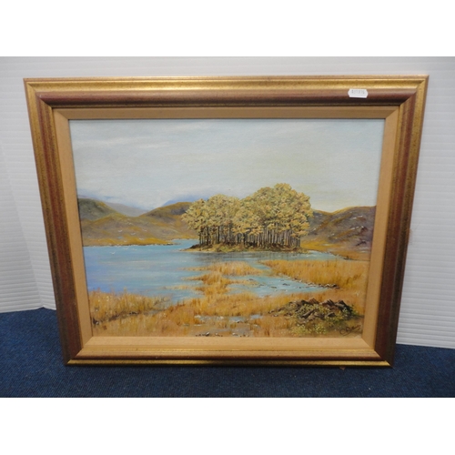 48 - C BottomleyHighland GoldOil, and two William Russell Flint prints.  (3)