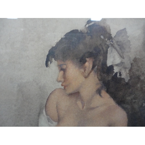 48 - C BottomleyHighland GoldOil, and two William Russell Flint prints.  (3)