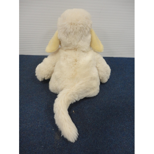 51 - Three Steiff toys to include Arco Polar Bear O62957, Linda Unicorn 087653 and Soft Sheep.&nbsp; (3)