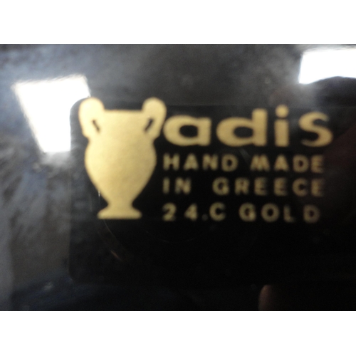 53 - Green Burlington ware toby jug, brass table bell in the form of a hoplite helmet, coffee pots etc.