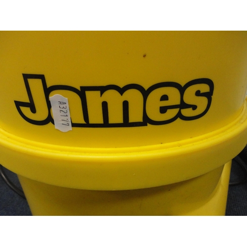 55 - James JVH180 vacuum cleaner.