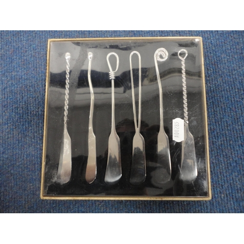 57 - Cased sets of EPNS cutlery, and copper wares to include bed warming pan, coal scuttle, ale measure e... 