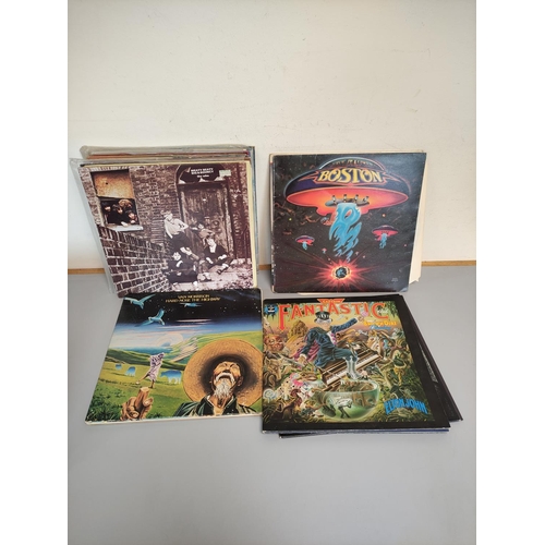 487 - Collection of 1960s-1980s Lps to include Elton John Captain Fantastic, Van Morrison Hard Nose The Hi... 