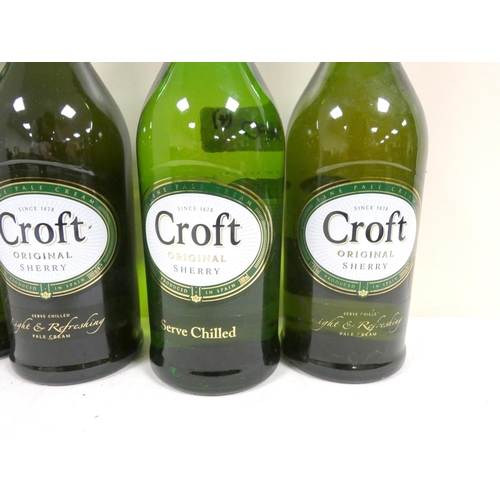 40 - Four bottles of CROFT Original sherry, 17.5% abv. 1litre. (4)