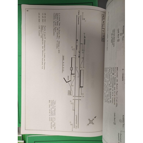 448 - Signal Box Diagrams relating to the Great Western & Southern Railways lines.