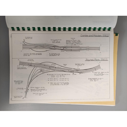 449 - Collection of Track Layout Diagrams relating to the Southern Railway, Great Western Railway, and Wes... 