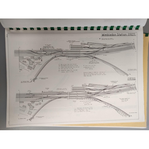 449 - Collection of Track Layout Diagrams relating to the Southern Railway, Great Western Railway, and Wes... 